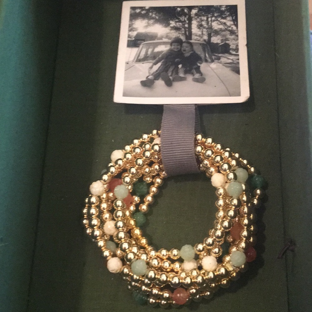 Anthropology bracelets never worn